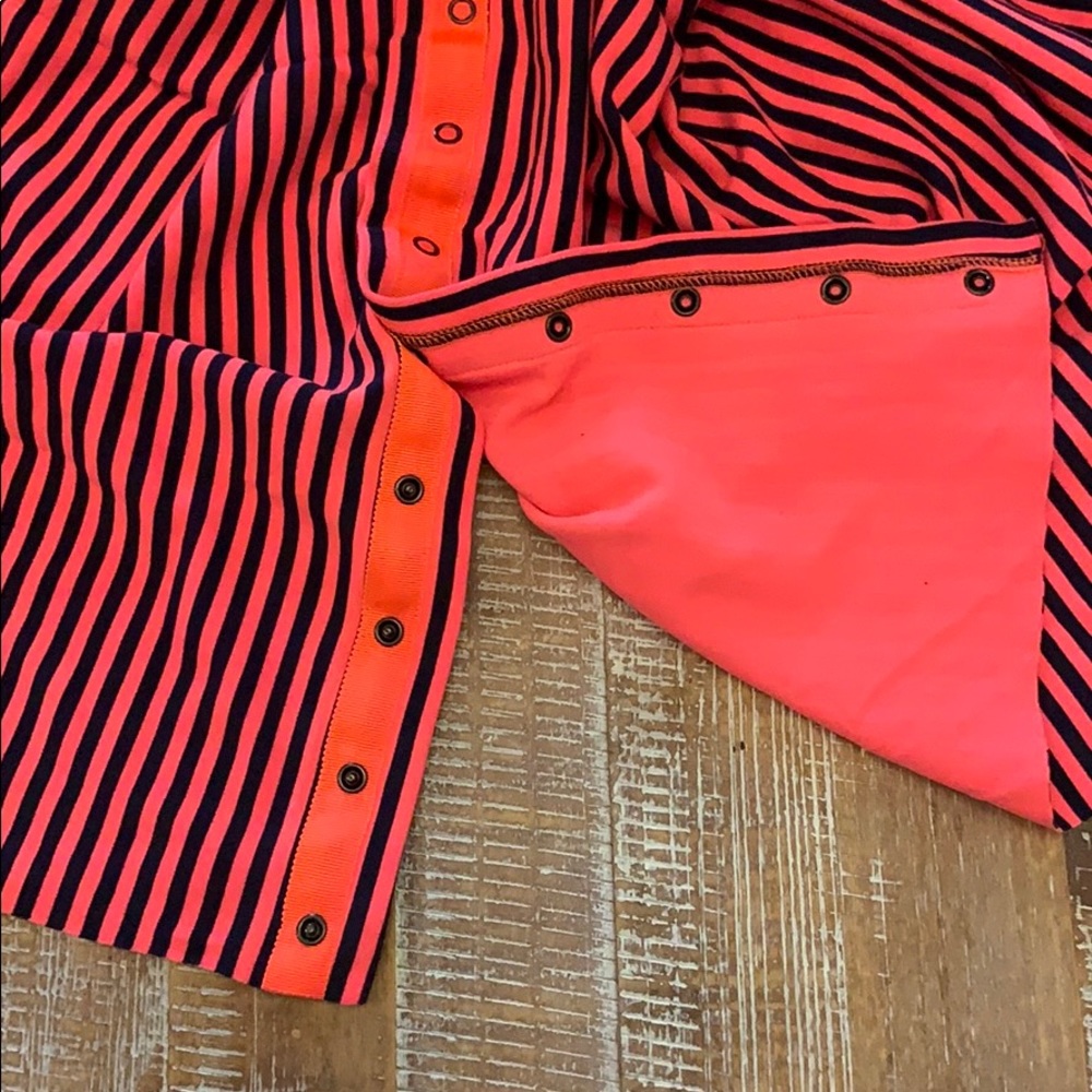 Lululemon Striped Button Scarf - image 4